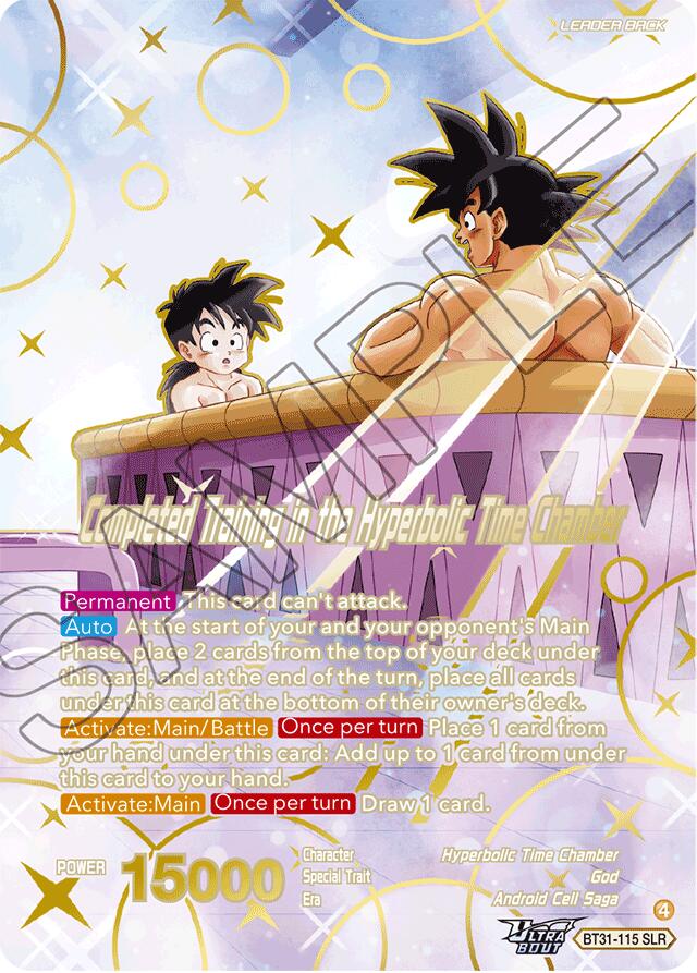 Training in the Hyperbolic Time Chamber // Completed Training in the Hyperbolic Time Chamber (SLR)