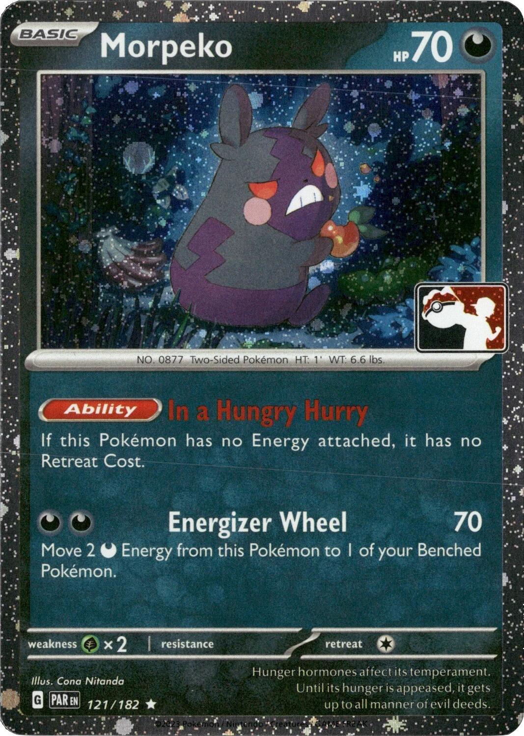 Morpeko - 121/182 (Cosmos Holo)