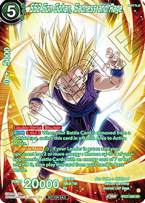 SS2 Son Gohan, Sadness and Rage (Premium Alt-Art Set 2026 Vol.2)