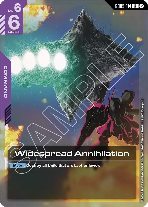 Widespread Annihilation