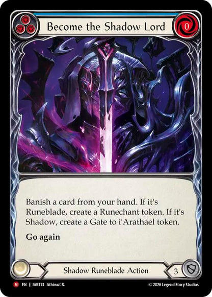 Become the Shadow Lord