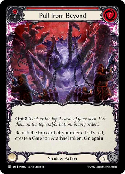 Pull from Beyond (Red)