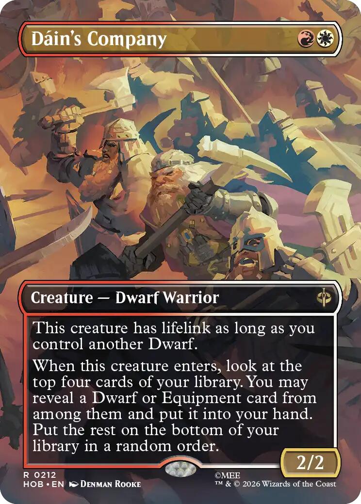 Dain's Company (Borderless)