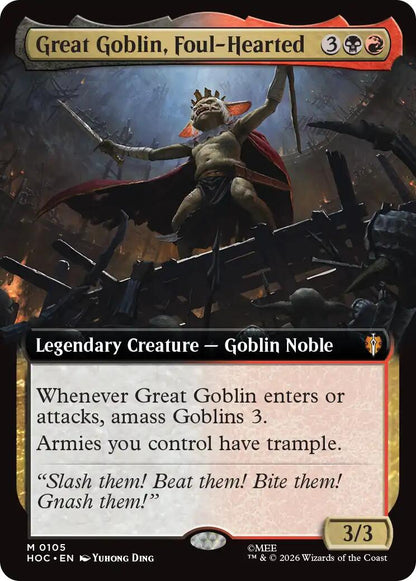 Great Goblin, Foul-Hearted (Extended Art)