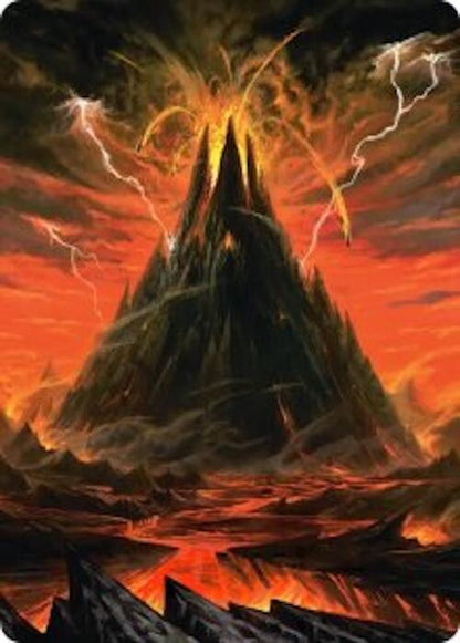Mount Doom Art Card