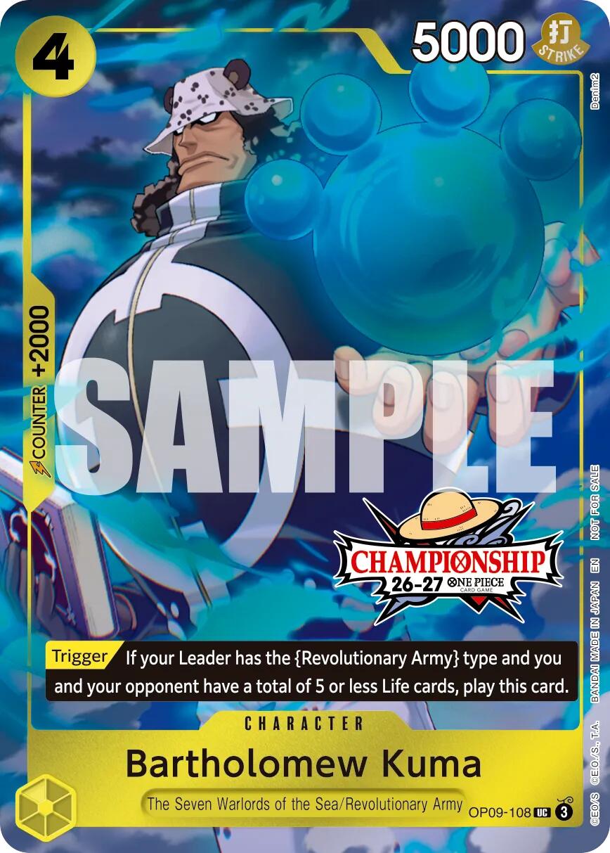 Bartholomew Kuma (CS 26-27 Celebration Pack)