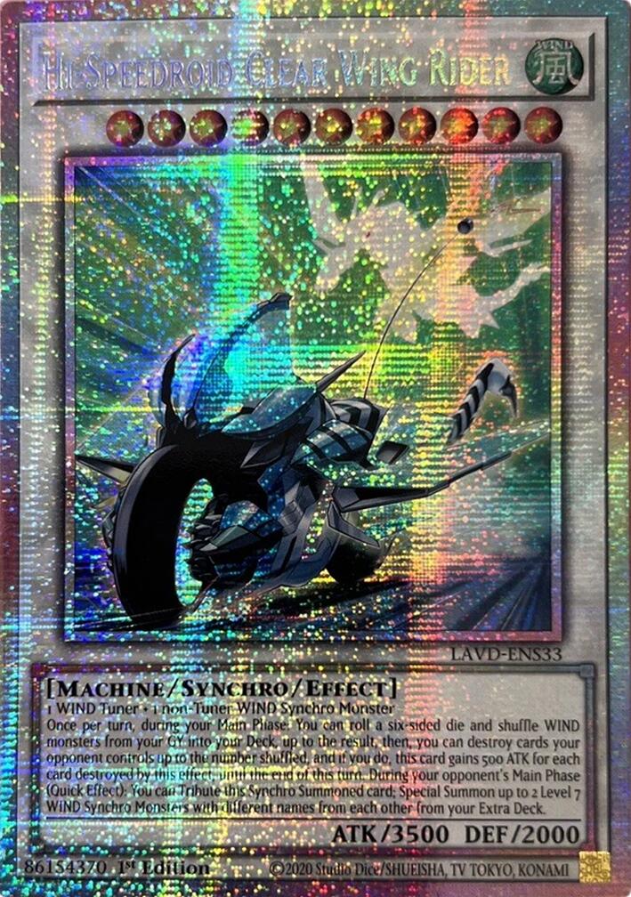 Hi-Speedroid Clear Wing Rider (Starlight Rare)