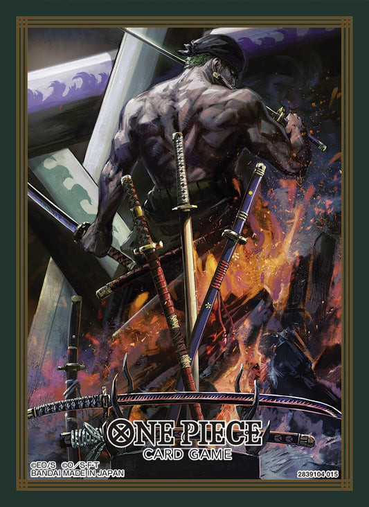 One Piece CG OFFICIAL CARD SLEEVES 14 - Zoro