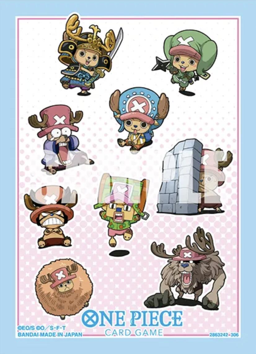 One Piece Card Game Official Sleeves: Assortment 16 - Tony Tony.Chopper (70-Pack)