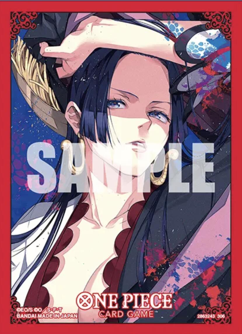 One Piece Card Game Official Sleeves: Assortment 16 - Boa Hancock (70-Pack)
