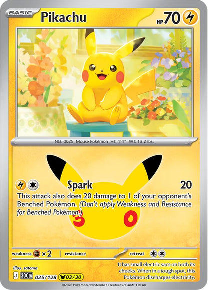 Pikachu - 025/128