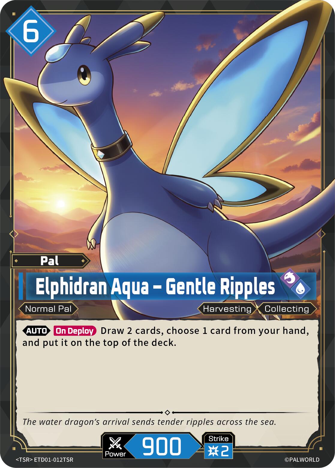 Elphidran Aqua - Gentle Ripples (TSR)
