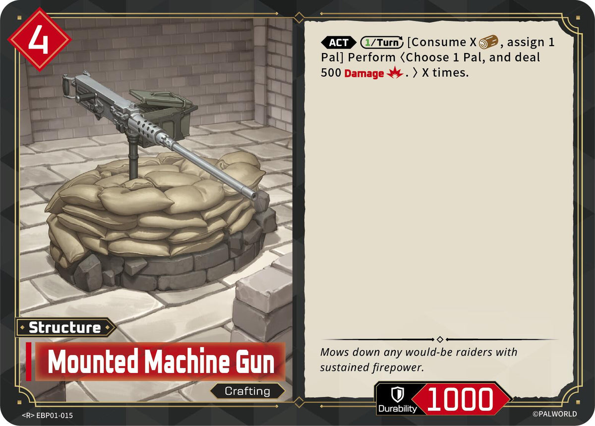 Mounted Machine Gun