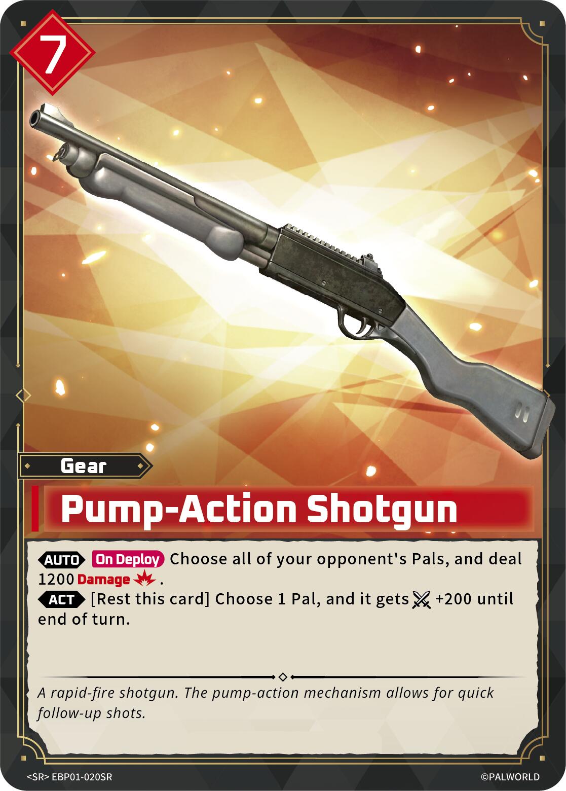 Pump-Action Shotgun (SR)