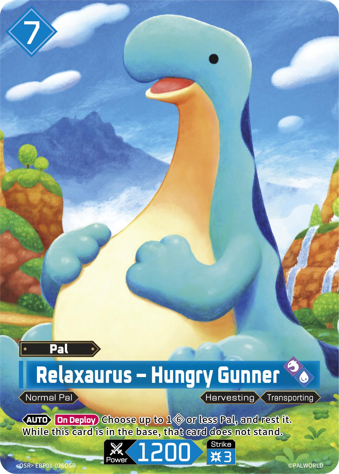 Relaxaurus - Hungry Gunner (OSR)