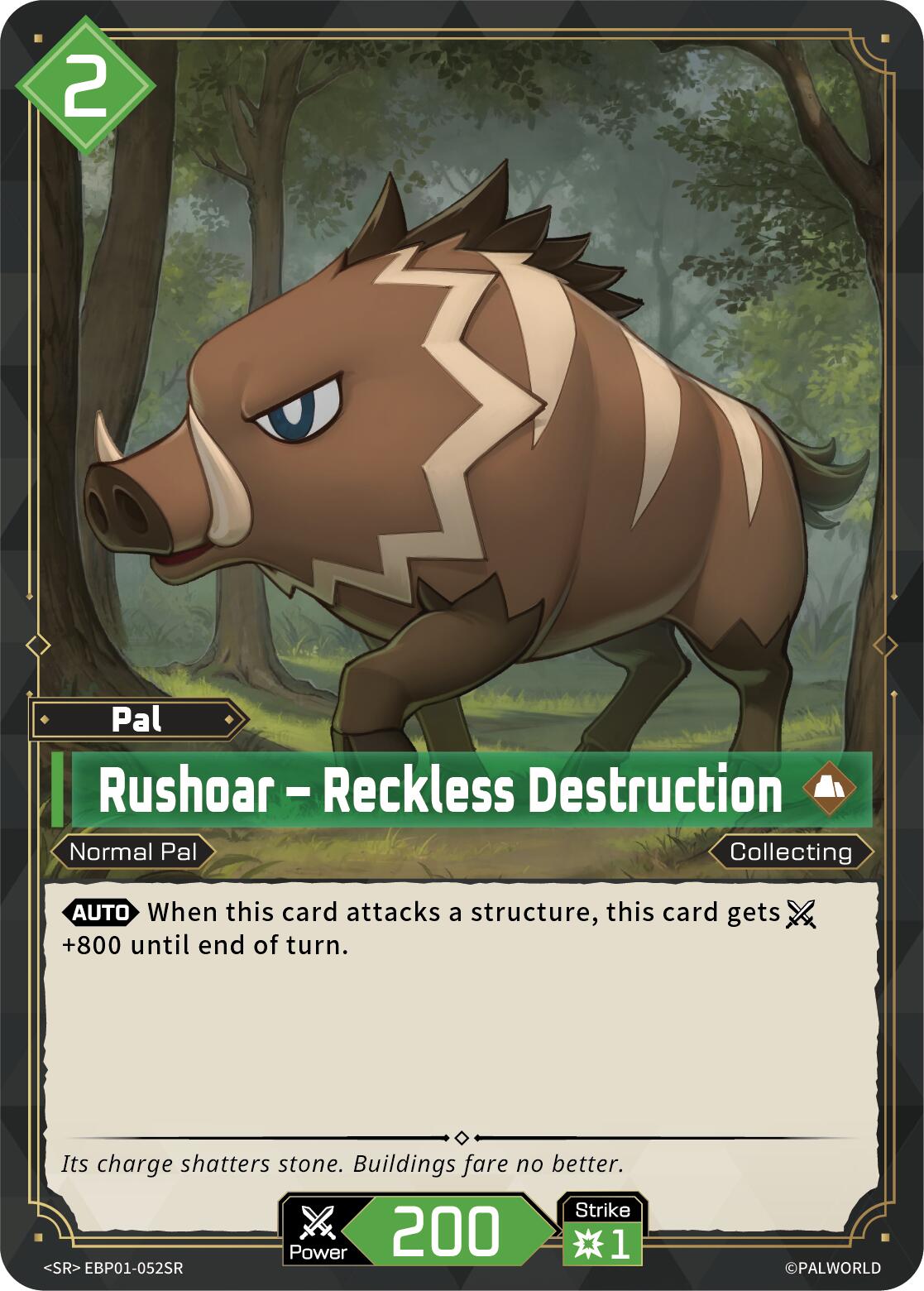 Rushoar - Reckless Destruction (SR)
