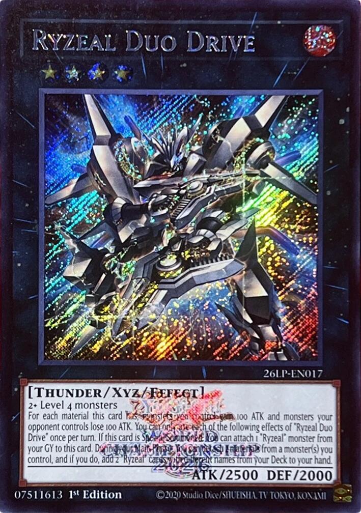 Ryzeal Duo Drive (Emblazoned Secret Rare)