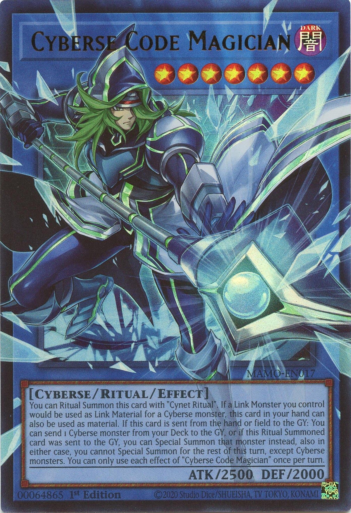 Cyberse Code Magician (Extended Art)