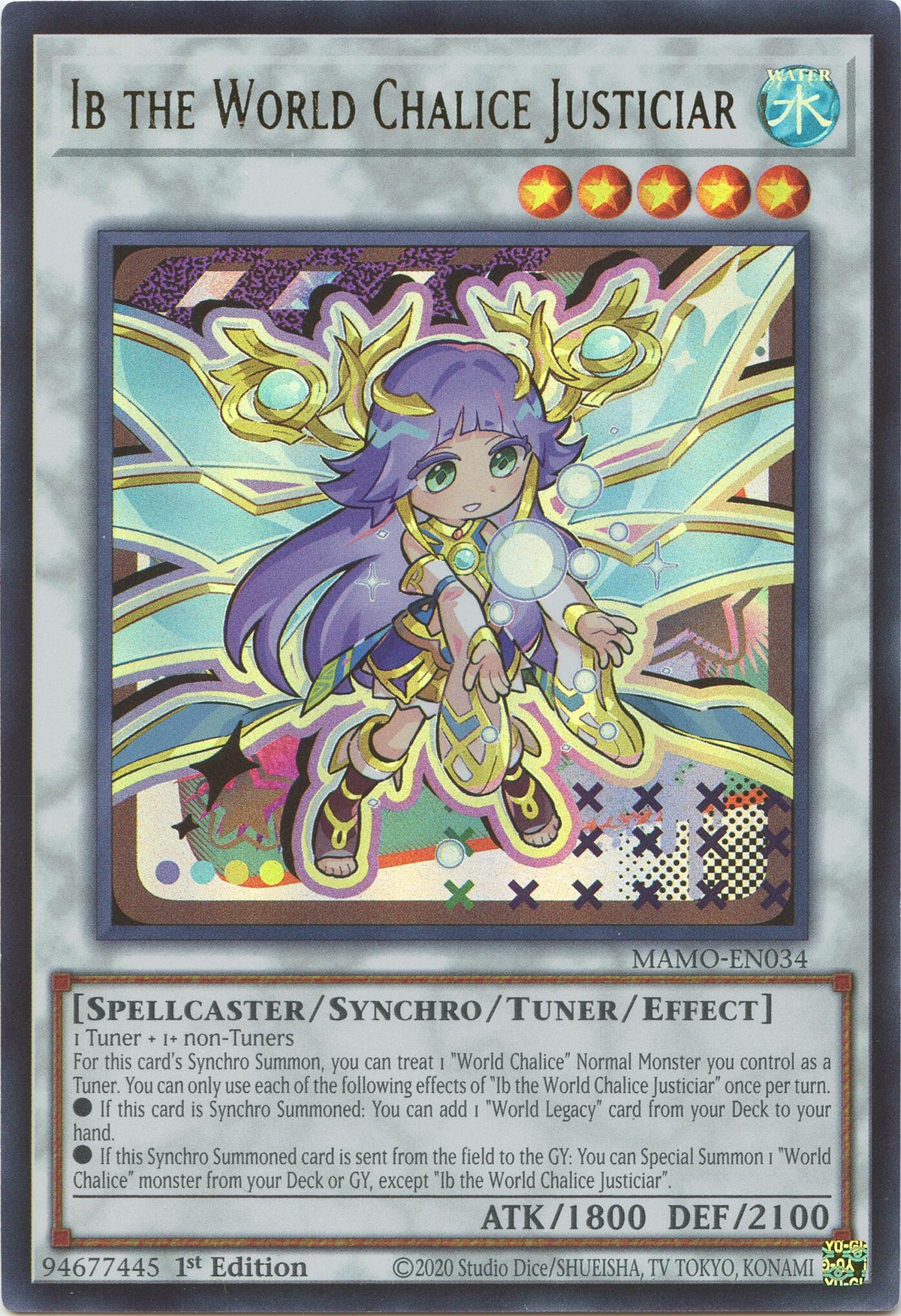Ib the World Chalice Justiciar
