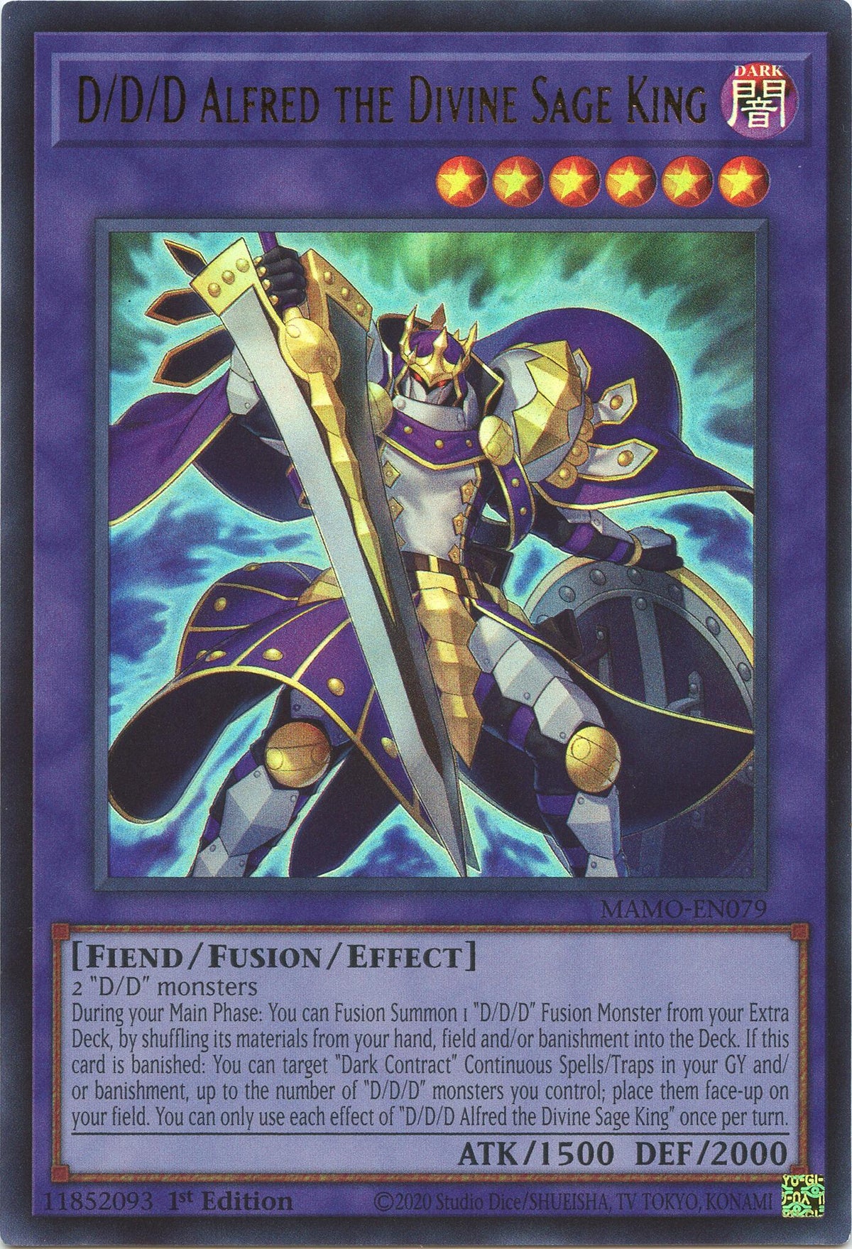 D/D/D Alfred the Divine Sage King
