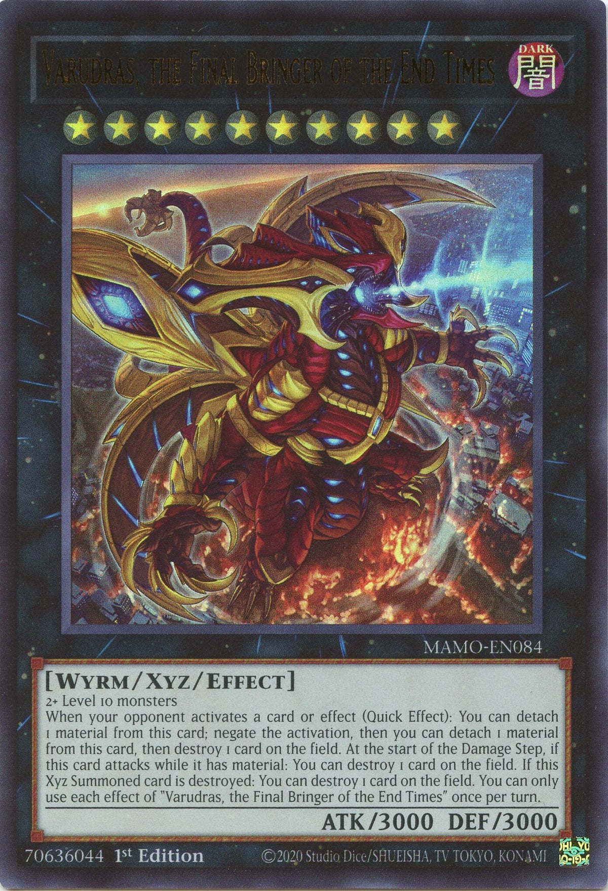 Varudras, the Final Bringer of the End Times