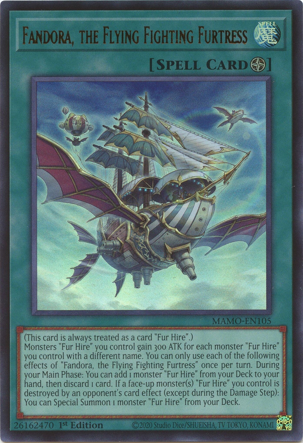 Fandora, the Flying Fighting Furtress
