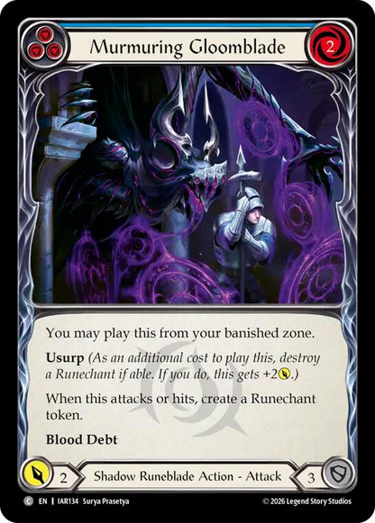 Murmuring Gloomblade (Blue)