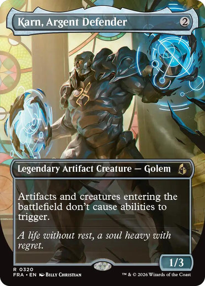 Karn, Argent Defender (Borderless)