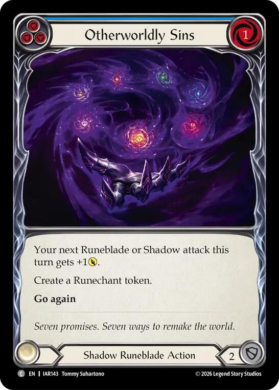 Otherworldly Sins (Blue)