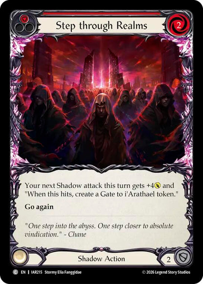 Step through Realms (Red)