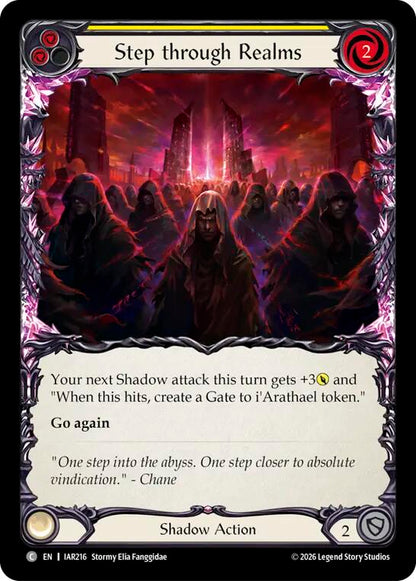 Step through Realms (Yellow)
