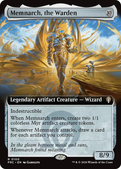 Memnarch, the Warden (Extended Art)