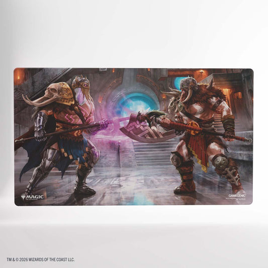 Magic: The Gathering Reality Fracture Shiny Playmat - Garruk of the Veil/Garruk Uncursed