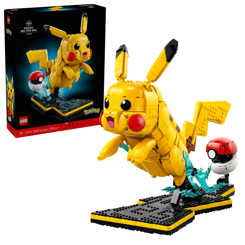 Lego - Pikachu and Poke Ball
