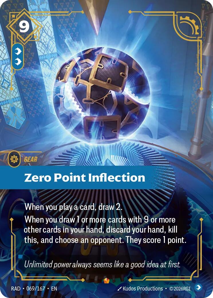 Zero Point Inflection