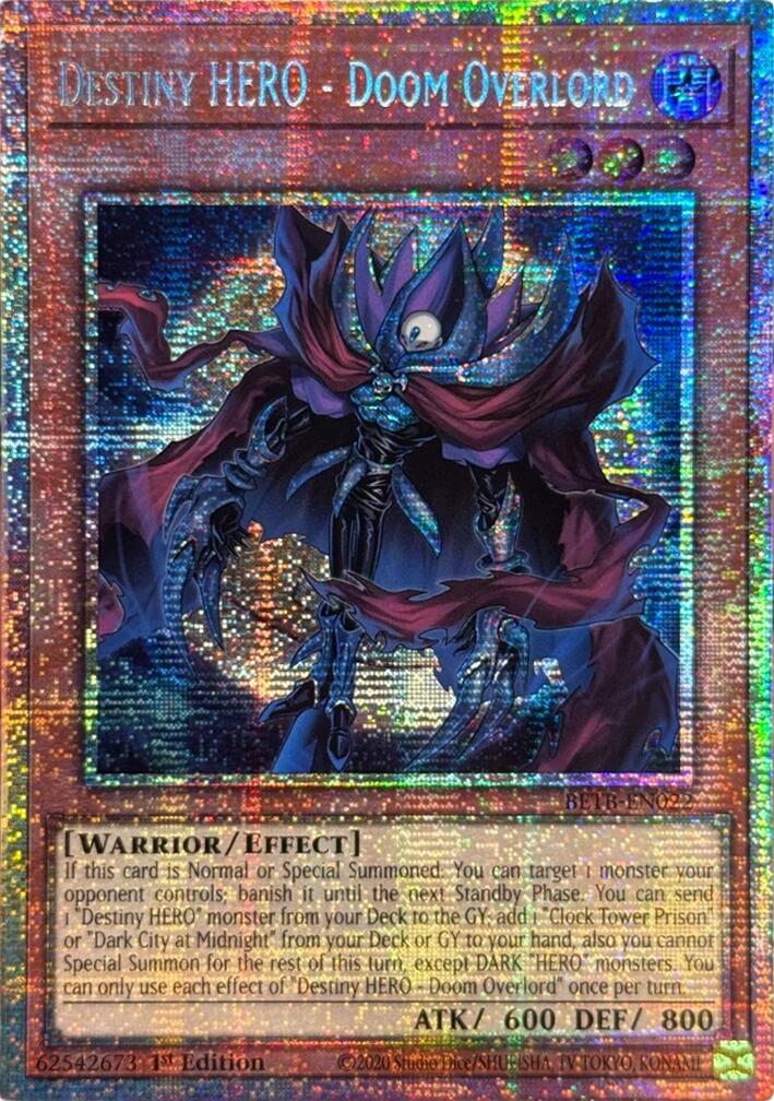 Destiny HERO - Doom Overlord (Starlight Rare)