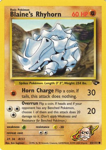 Blaine's Rhyhorn