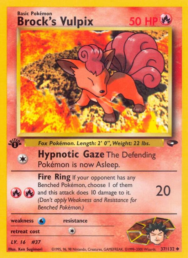 Brock's Vulpix | Lightly Played / English / 1st Edition