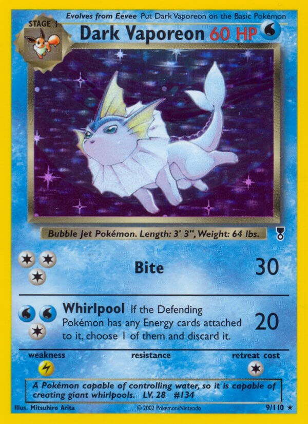 Dark Vaporeon [LC - 009/110]