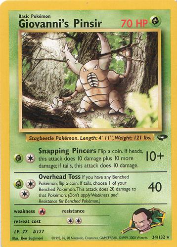 Giovanni's Pinsir
