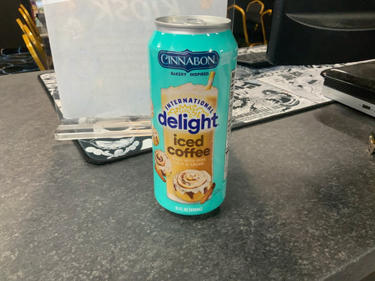 Delight Iced Coffee Cinnabon