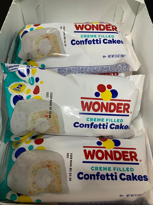 Wonder Confetti Cakes