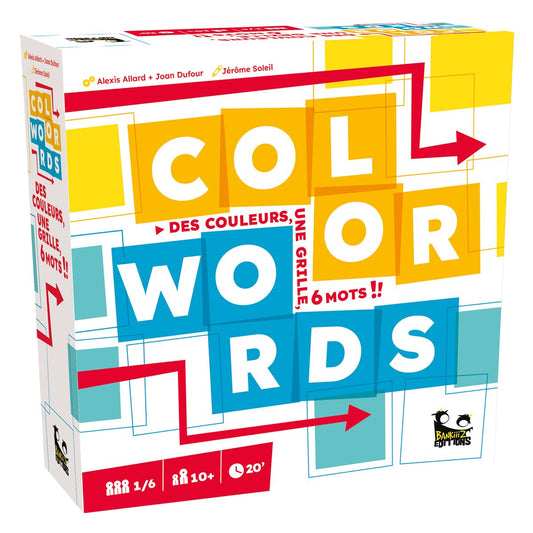 Color Words board game box by Bankiiiz Editions