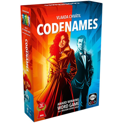 Codenames New Edition board game box