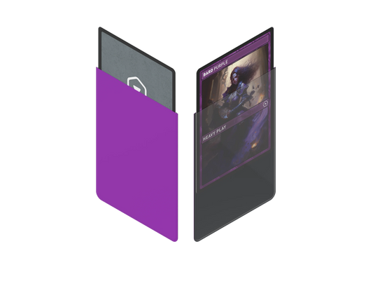 Heavy Play - Curv Sleeves - Standard 100ct - Bard Purple