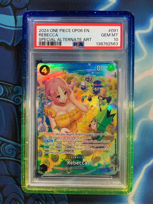 Rebecca SP OP06 - OP05-091 PSA 10