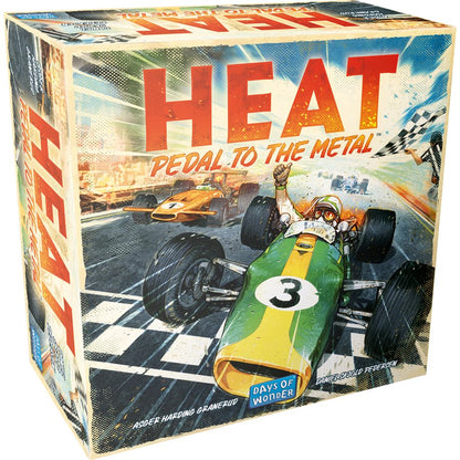 Heat: Pedal to the Metal English game box front