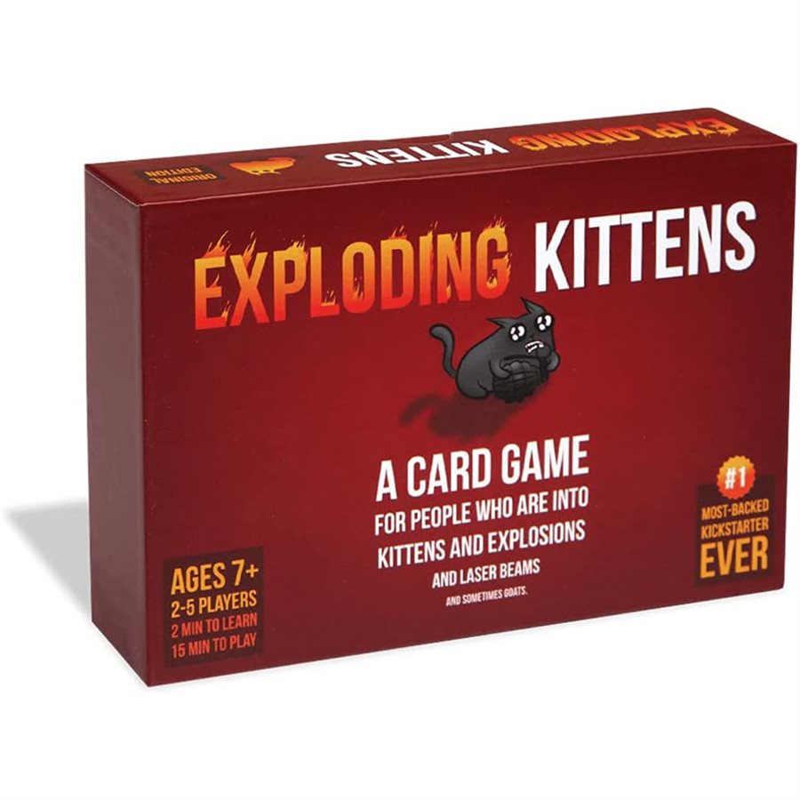 Exploding Kittens card game box front