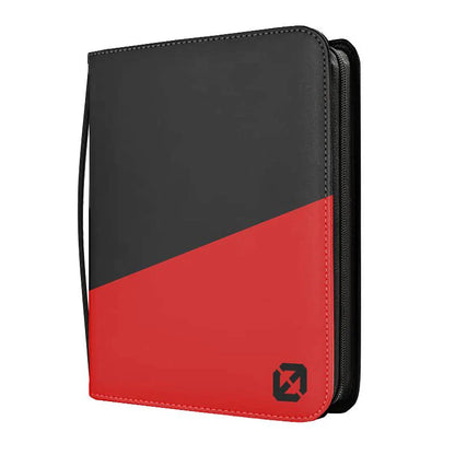 EVORETRO Top Loader Binder 3x3 216 Card holder - Black/Red