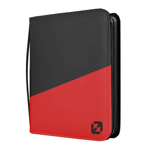 EVORETRO Top Loader Binder 3x3 216 Card holder - Black/Red